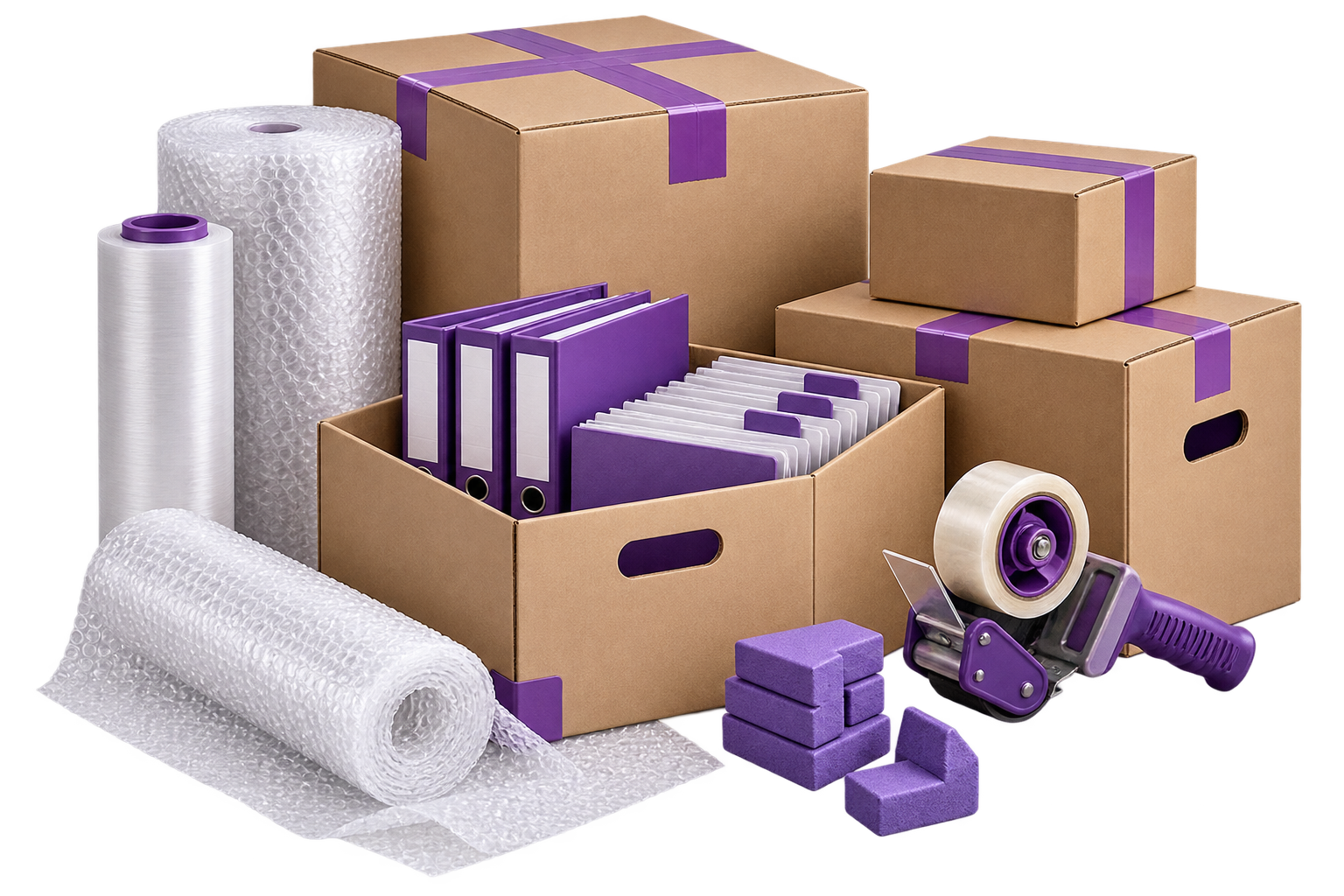 Verpackung und Vorbereitung